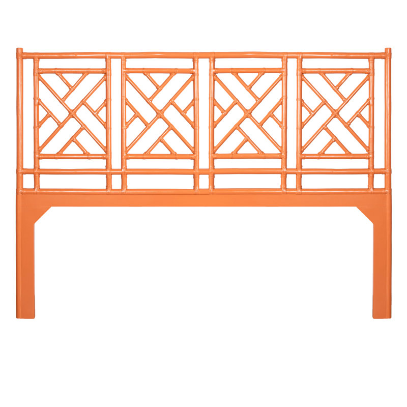 Chippendale Standard Bed, King, Citrus Orange