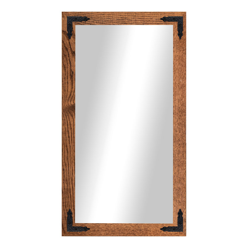 Miroir Gracie Oaks, 26 po x 33 po, Miel