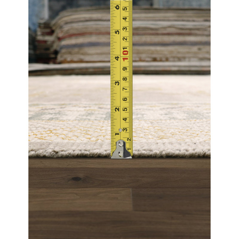 Khotan Hand Knotted Wool Oriental Area Rug in Camel, Rectangle 9' x 12'