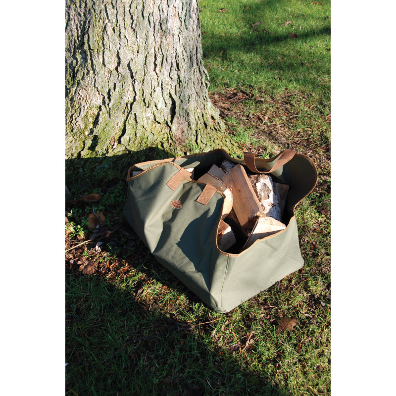 Canvas Log Carrier