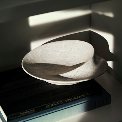Swirl Bowl, Small, Grey
