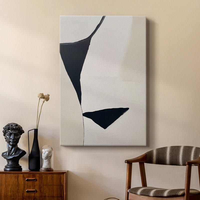 ABSTRACT Series DCXLIV - Cavas de galerie sur mesure, H 48 po x l 32 po