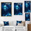 Sci Fi, personnage féminin I sur toile-968770160-968770162