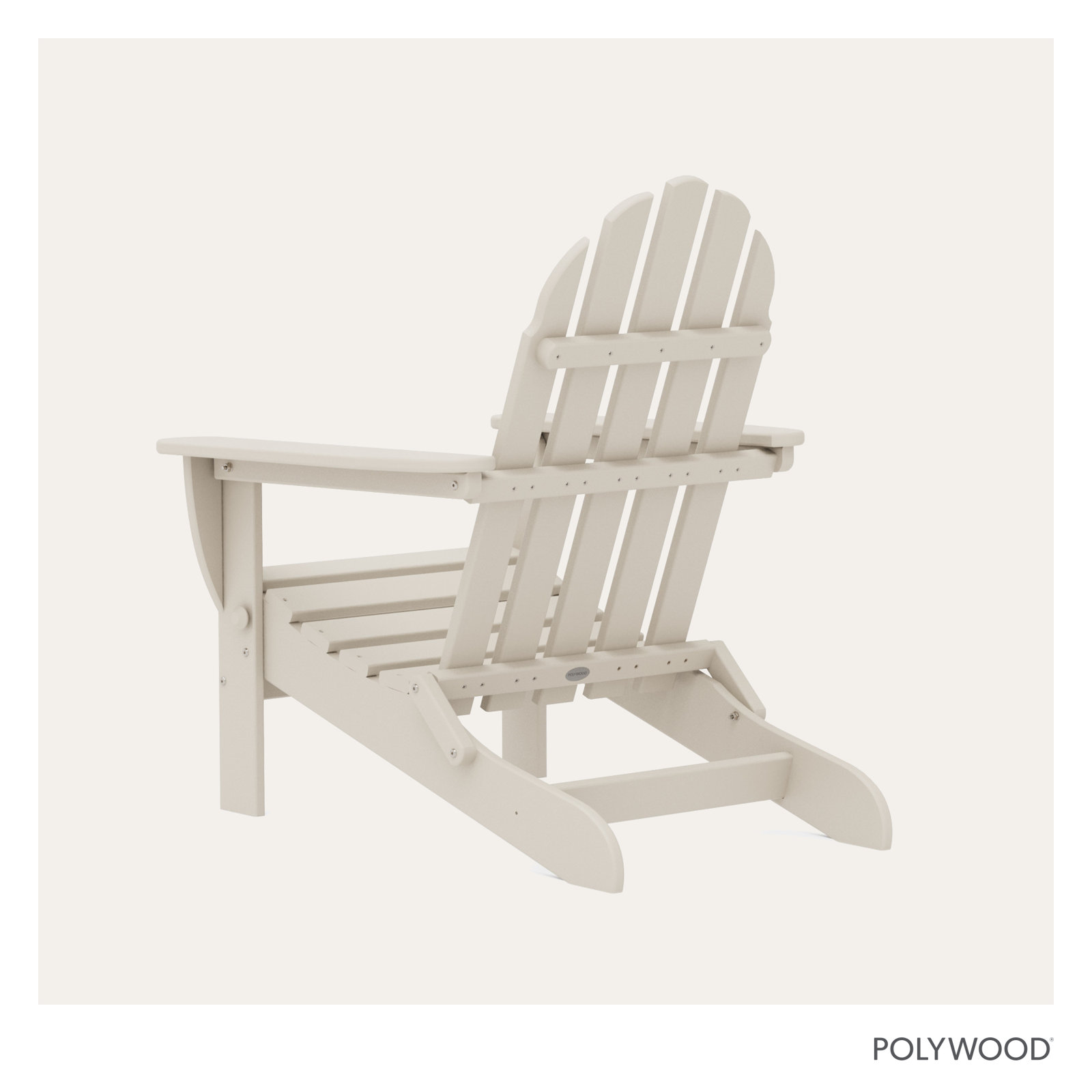 POLYWOOD® Classic Adirondack Chair, Sand