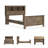 Trinell Full Bookcase Panel Bed-123300529