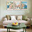 3 Piece Wrapped Canvas Print