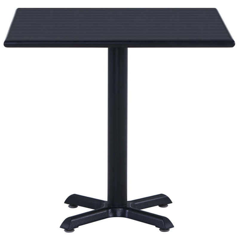 Pitcher Square Outdoor Dining Table, 75cm H x 80cm W x 80cm D