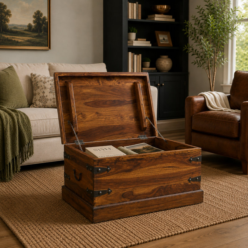 Coffre table basse Josiah