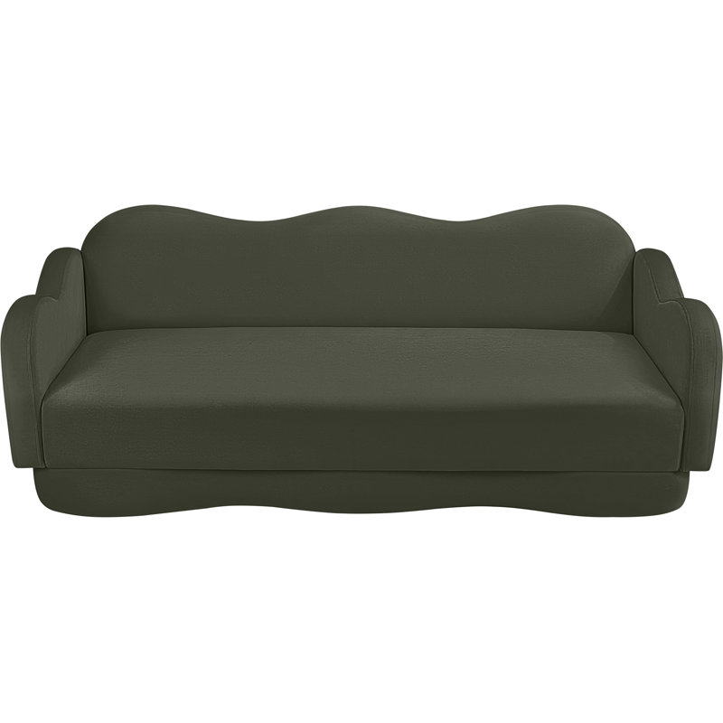 Canapé Redwan, Velours vert