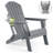 Uniopolis Foldable Outdoor Adirondack Chair-1556947420
