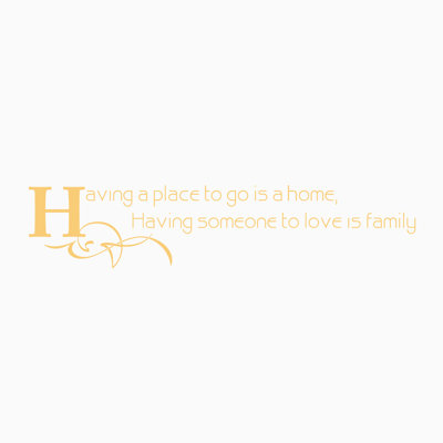 Text & Numbers Non-Wall Damaging Wall Decal
