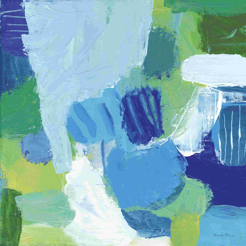 Mountain Reflection I, 12" H x 12" W