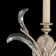 Beveled Arcs 1 - Light Candle Wall Light