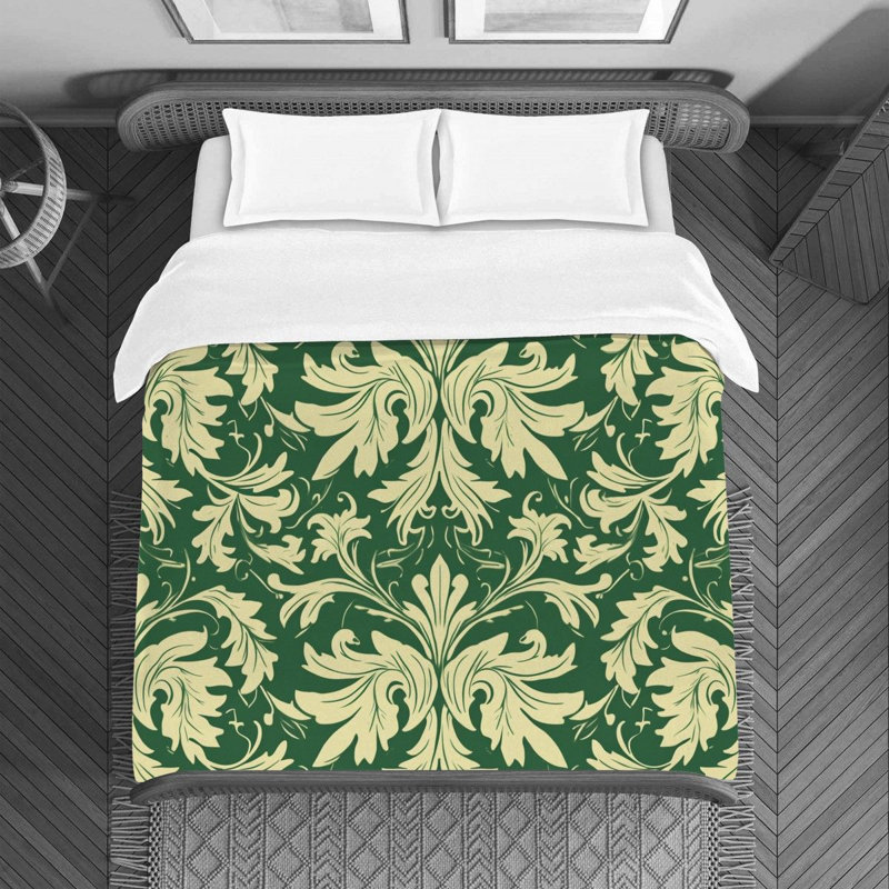 Machine Printed Duvet Cover, Twin Duvet Cover