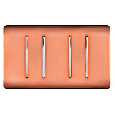 Trendi Switch 4 Gang Light Switch (3x 1 or 2 Way & 1 x Intermediate)