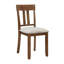 Ensemble repas 7 places, 1 table et 6 chaises d'appoint Cherry Finish