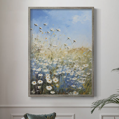 Impression encadrée FLORAL Series IX - bois massif
