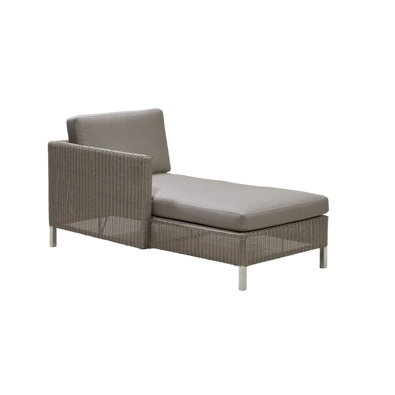 Connect Right 60.3" Long Single Chaise, Taupe