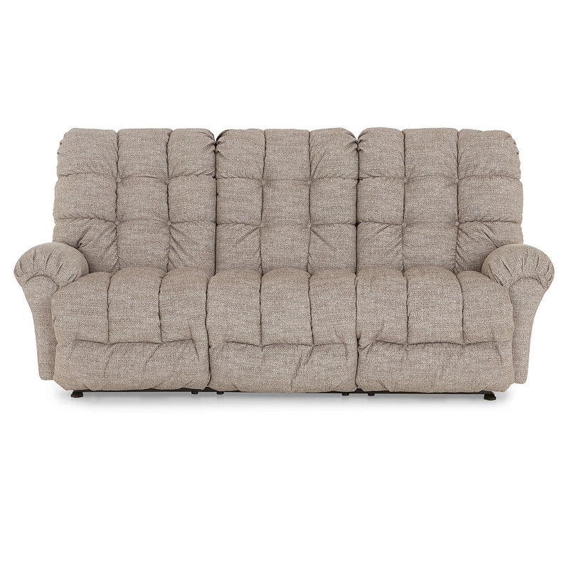 Fauteuil inclinable rembourré , Palissandre