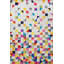 Tapis en polypropylène à motif argyle blanc Madlene-1071589697