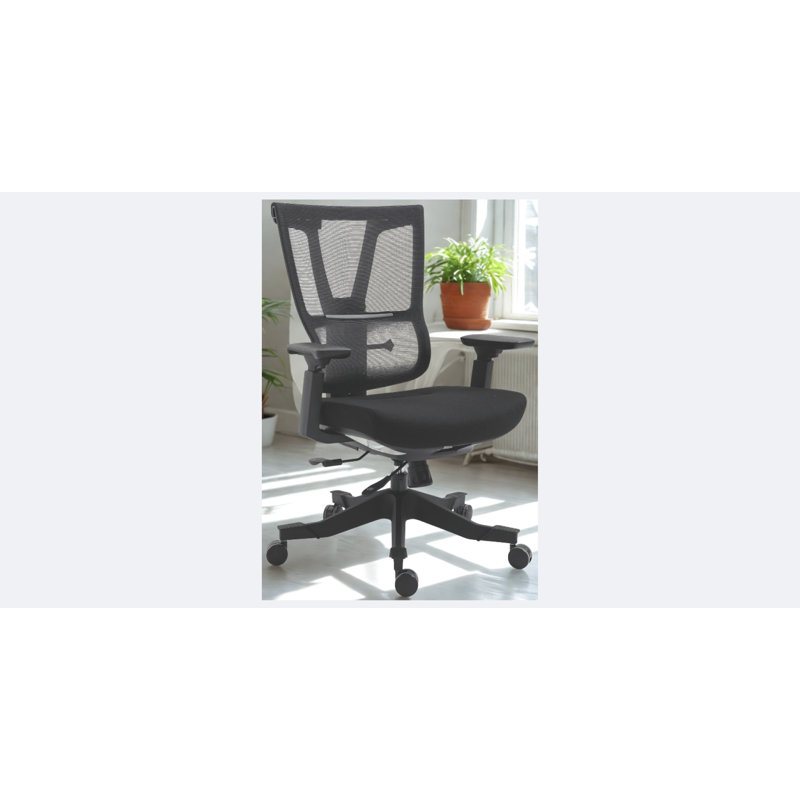 Chaise de bureau ergonomique Moov, Noir