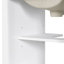 Meuble-lavabo de 20 po avec lavabo en céramique, porte à fermeture en douceur, tablette ajustable en forme de U, tiroir de compartiment et support de porte, style moderne, conception peu encombrante-118774473