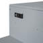 Grand lit escamotable avec port USB, grand tiroir et armoire / bureau - Lit armoire gris polyvalent