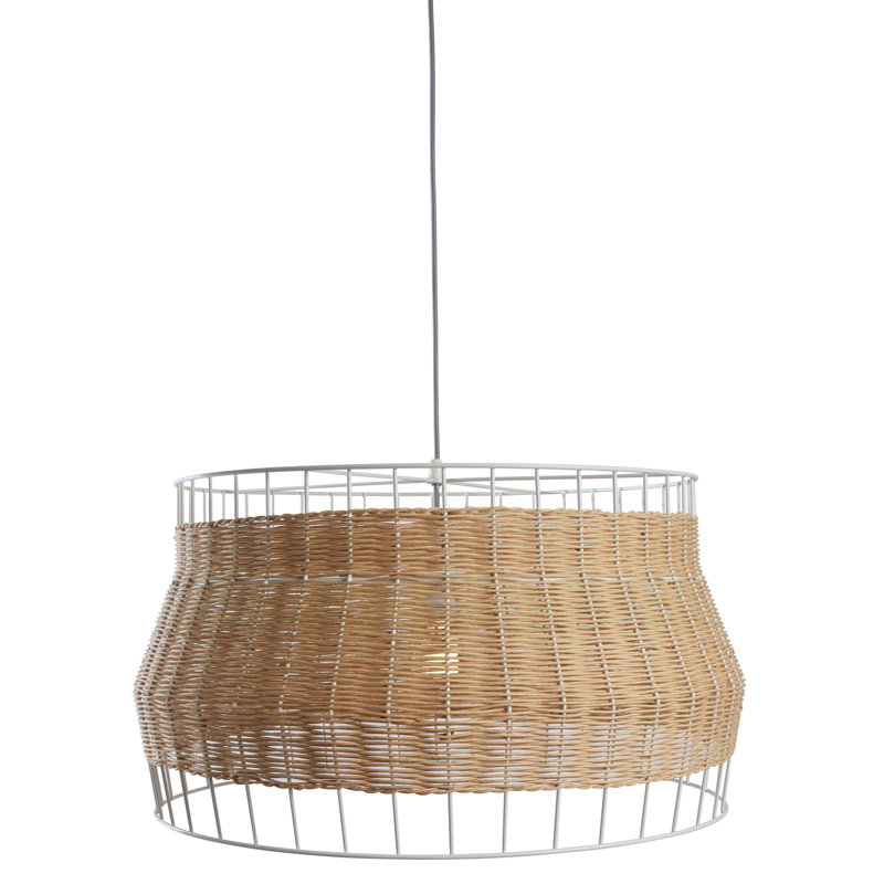 Laika 1 - Light Pendant, Natural, White