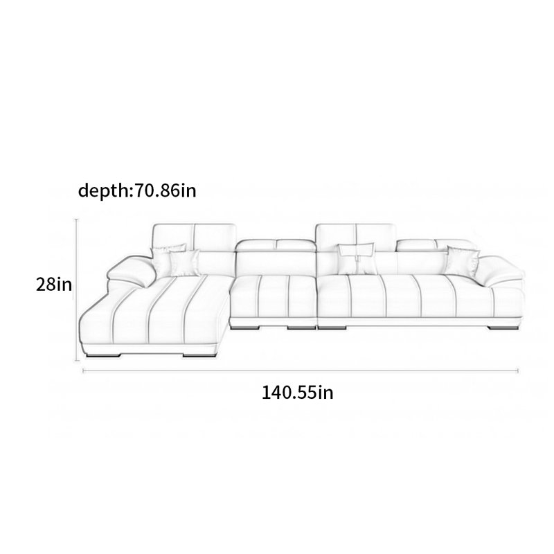 American-style simple modern sofa