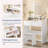 Dressing Table with 3 Mode Light Mirror-670690516