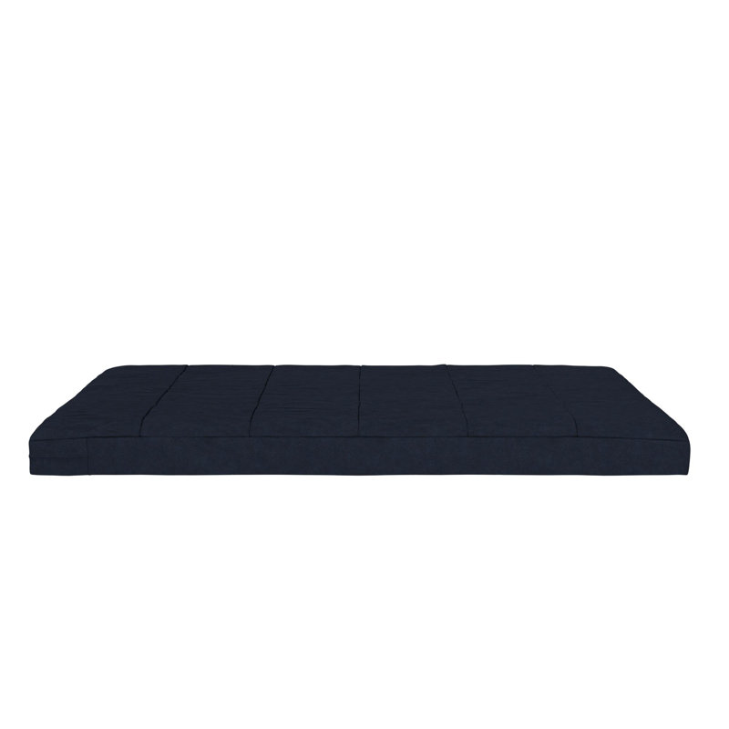 Matelas de futon double 6 po Chrysti, Bleu