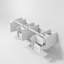 Meuble-lavabo double l 84 po x P 22 po Geneva-440846418