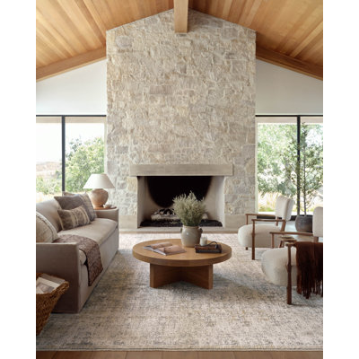 Amber Lewis x Loloi Alie Sand / Sky Area Rug