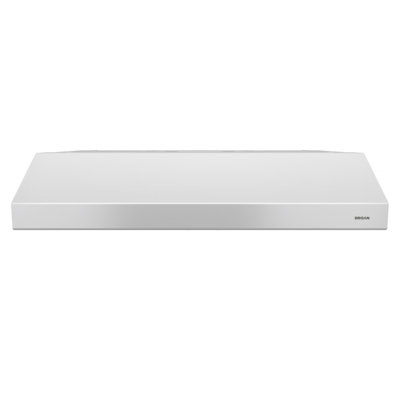Broan NuTone 30" Steel 250 CFM Convertible Under Cabinet Range Hood with Mesh Filter