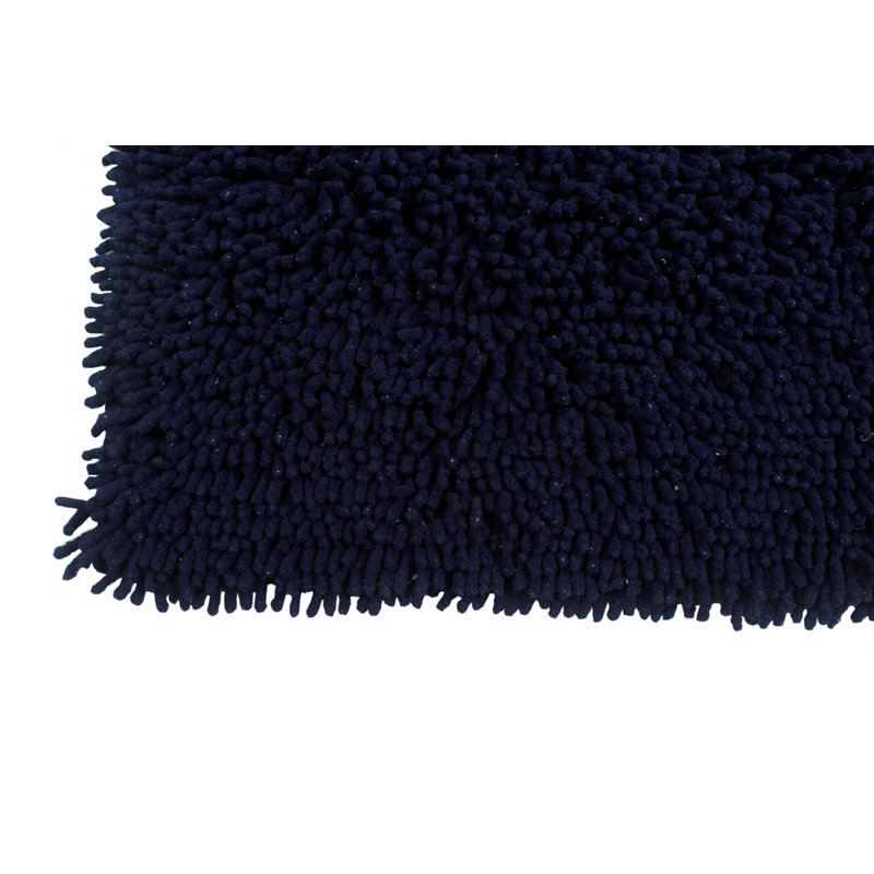 Descente de bain, Bleu marine
