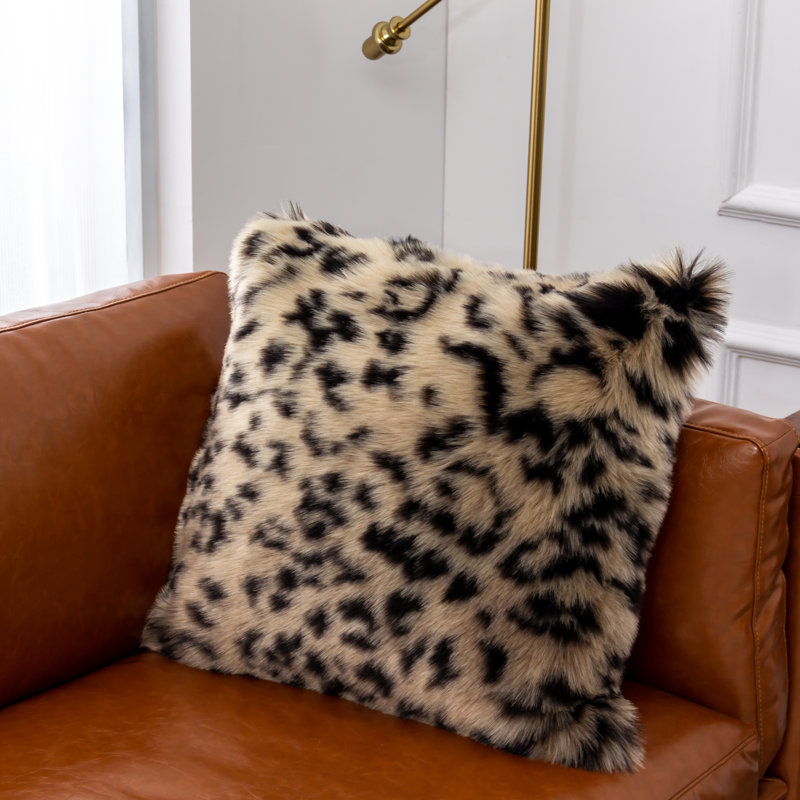 Way Wick Animal Print Throw Pillow