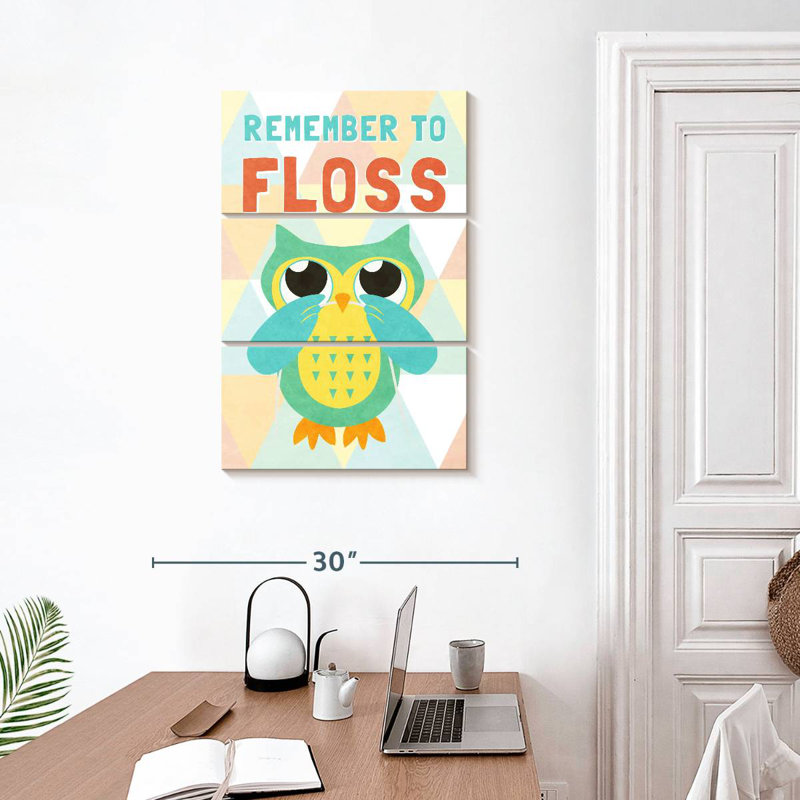 Brampt Remember To Floss, 32" H x 20" W