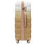 Ensembles de bagages Nouveau modèle ABS Hardshell 3 pièces Ensemble de valises rigides et durables Valise à roulettes avec serrure TSA 20 po 24 po 28 po (brun clair)