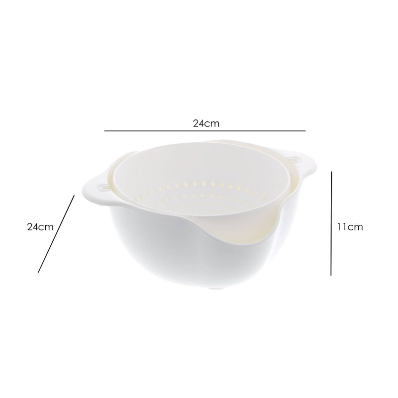 Belfry Kitchen Hudson Plastic Colander