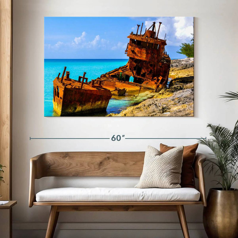 Mehar Bimini Shipwreck, 34" H x 51" W