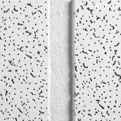 Cortega Second Look Angled Tegular 15/16 2 ft. x 4 ft. Drop-In Mineral Fiber Acoustic Ceiling Tile in White, Set of 10