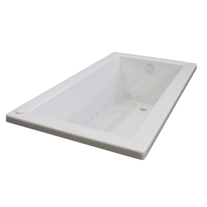 Guadeloupe 66'' x 32'' Air Bathtub, Left