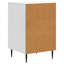 43cm W Engineered Wood Bedside Table