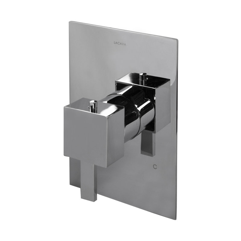 Kubista Built-in Faucet Trim, Polished Chrome