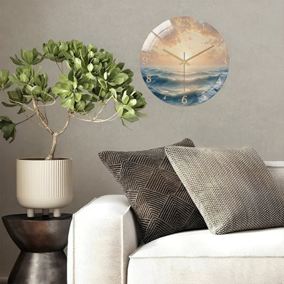 Horloge murale de 12 po