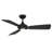Mykonos 52" 3 - Blade Outdoor/Indoor Smart Ceiling Fan with Remote Control and LED Light Kit Included, Works With Alexa and iOS or Android App-124301844-124301846