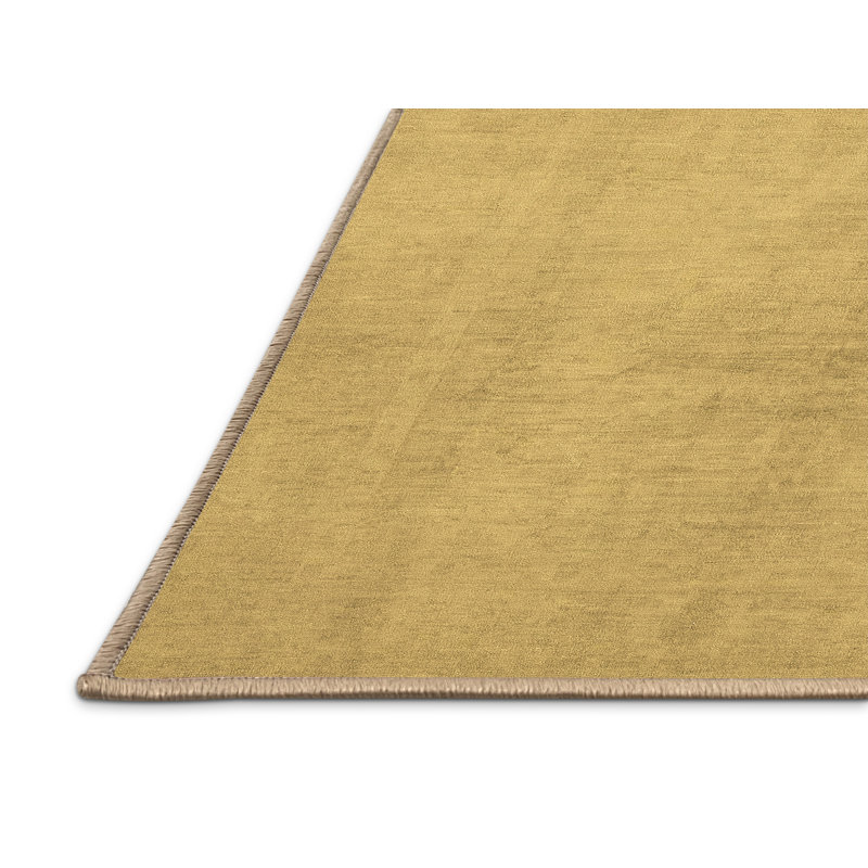 Tapis lavables à la machine Abstract 2723 - brun, Rectangle de 5 pi x 8 pi