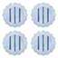 Cabana Stripe Melamine Dessert/Salad Plates-1714566865