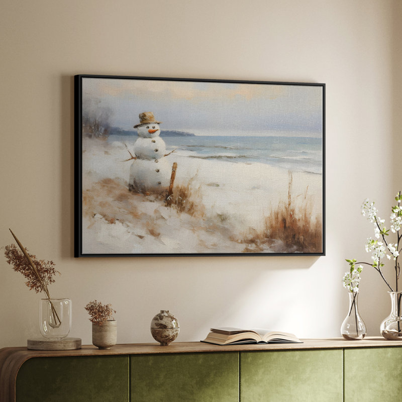 «Vintage Landscape - CCXIX» sur toile, Noir, H 27 po x l 41 po