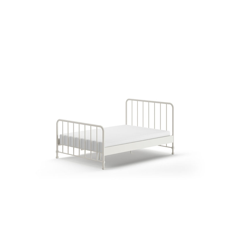 Bed Bronxx, 140 x 200cm, Matt White